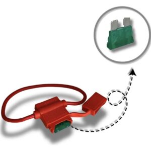 Porta fusiblera de fusible cuadrado